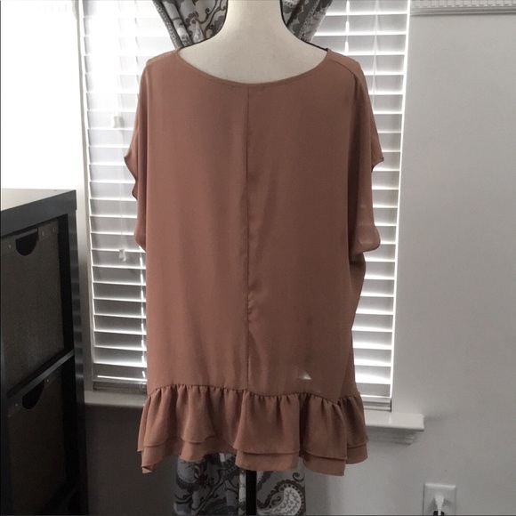 🌟 5/$25 sale / Wishlist | Sheer Flowy Blouse - Picture 3 of 5